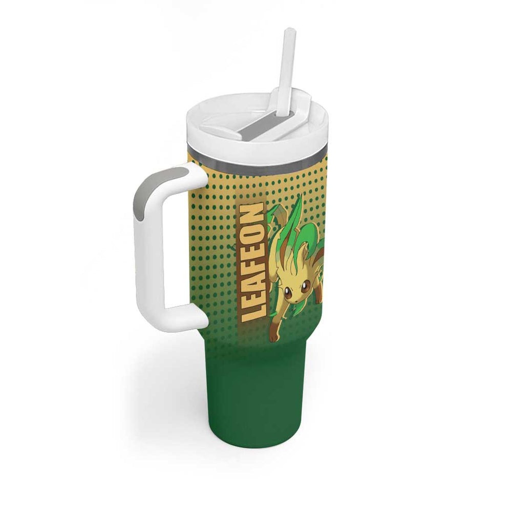 Leafeon from Poké Tumbler With Handle with Grass Type Power and Nature Design TS04