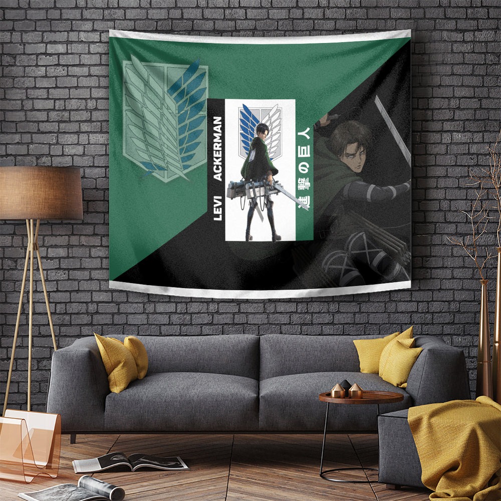Levi Ackerman Tapestry TS04 Levi Ackerman Tapestry TS04