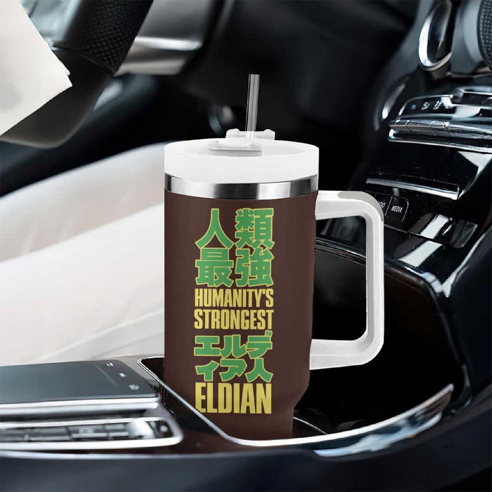 Levi Ackerman V3 Attack on Titan Tumbler With Handle Anime Style TS04 Levi Ackerman V3 Attack on Titan Tumbler With Handle Anime Style TS04