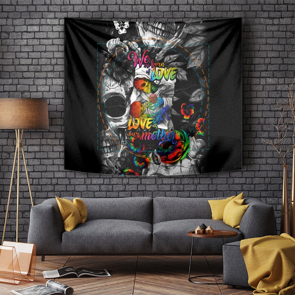 LGBT Tapestry Lgbt We Are Born Of Love Love Is Our Mother DT02