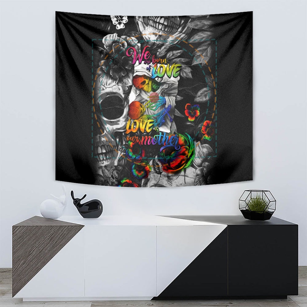 LGBT Tapestry Lgbt We Are Born Of Love Love Is Our Mother DT02