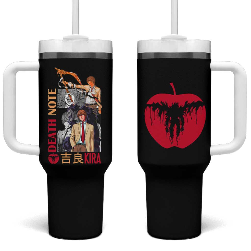 Light Yagami Death Note Tumbler With Handle Anime Mix Manga Style TS04