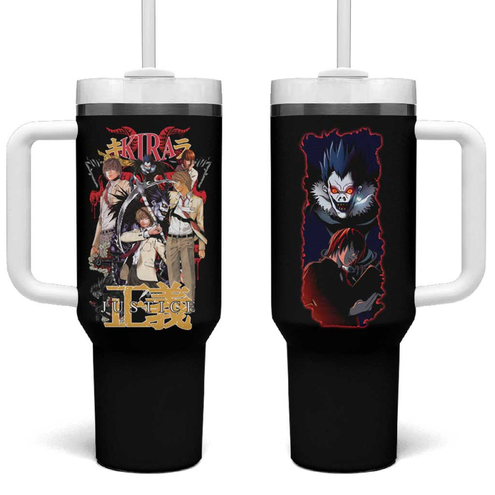Light Yagami V2 Death Note Tumbler With Handle Japan Anime Style TS04