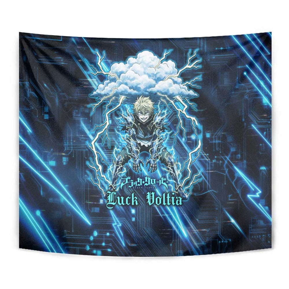 Luck Voltia - Black Clover Tumbler With Handle Anime Style TS04 Luck Voltia - Black Clover Tumbler With Handle Anime Style TS04