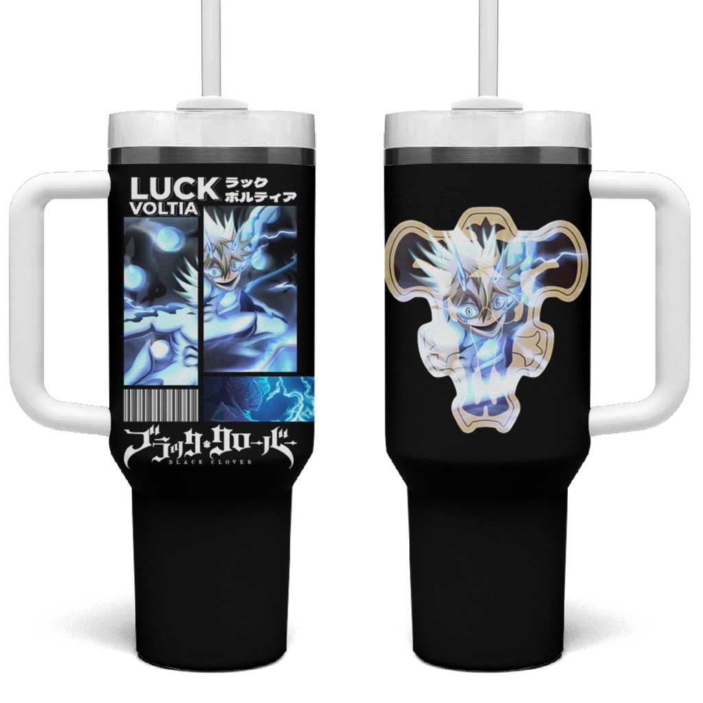 Luck Voltia - Black Clover Tumbler With Handle Anime Style TS04