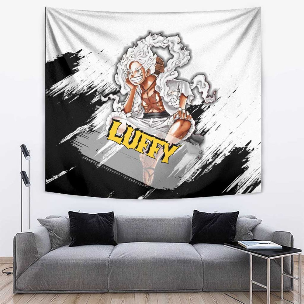 Luffy Gear 5 - One Piece Tapestry Anime Style TS04 Luffy Gear 5 - One Piece Tapestry Anime Style TS04