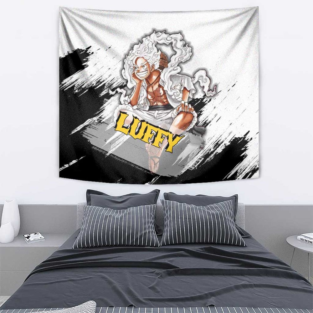 Luffy Gear 5 - One Piece Tapestry Anime Style TS04 Luffy Gear 5 - One Piece Tapestry Anime Style TS04