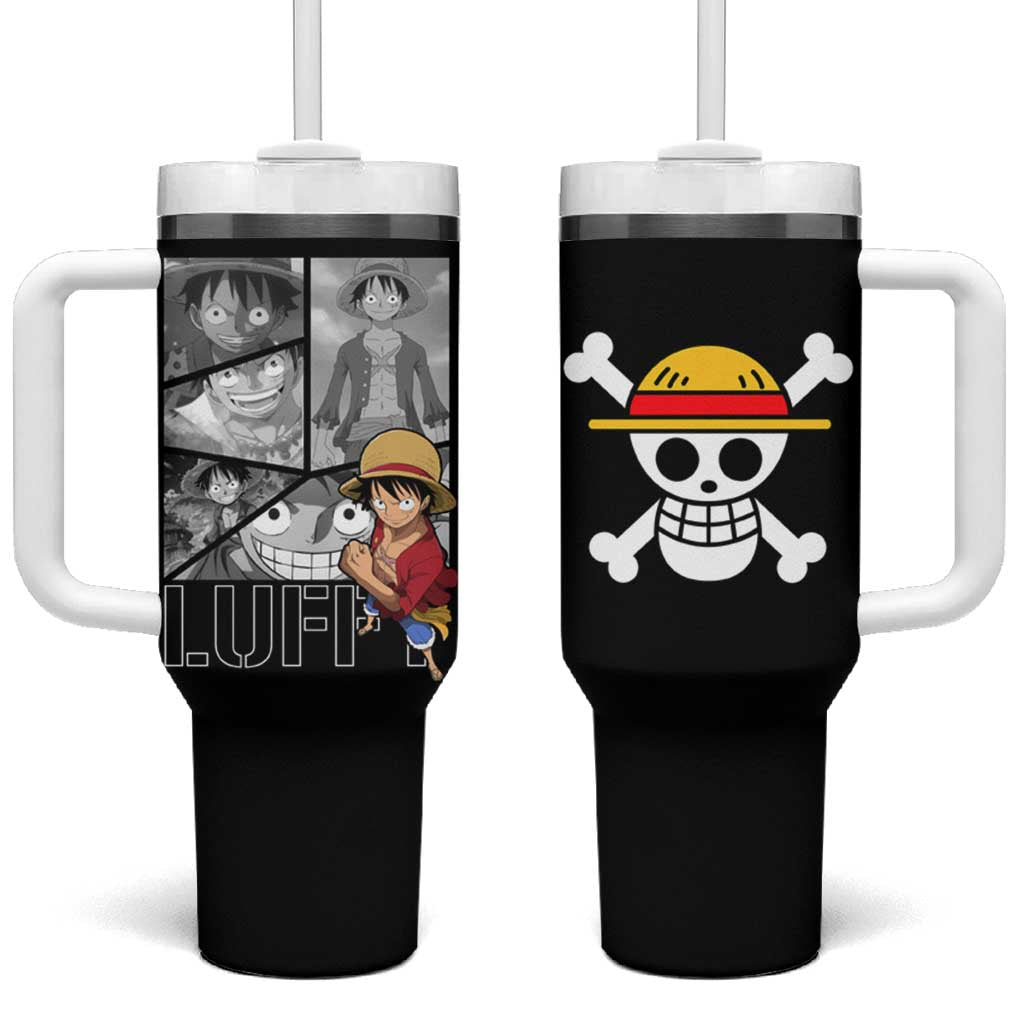 Luffy Mix Manga - One Piece Tumbler With Handle Anime Mix Manga TS04