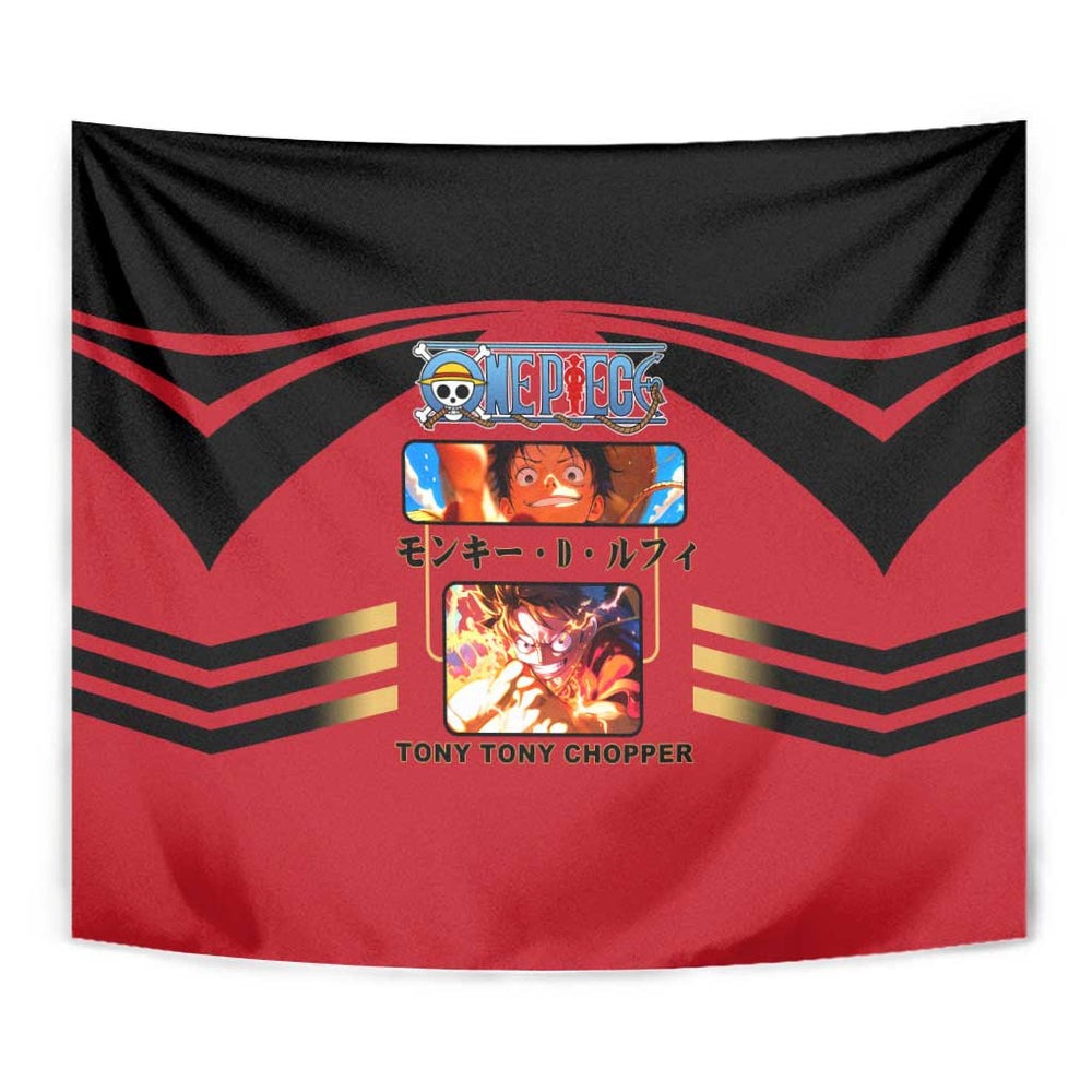 Luffy - One Piece Tapestry Anime Style TS04 Luffy - One Piece Tapestry Anime Style TS04