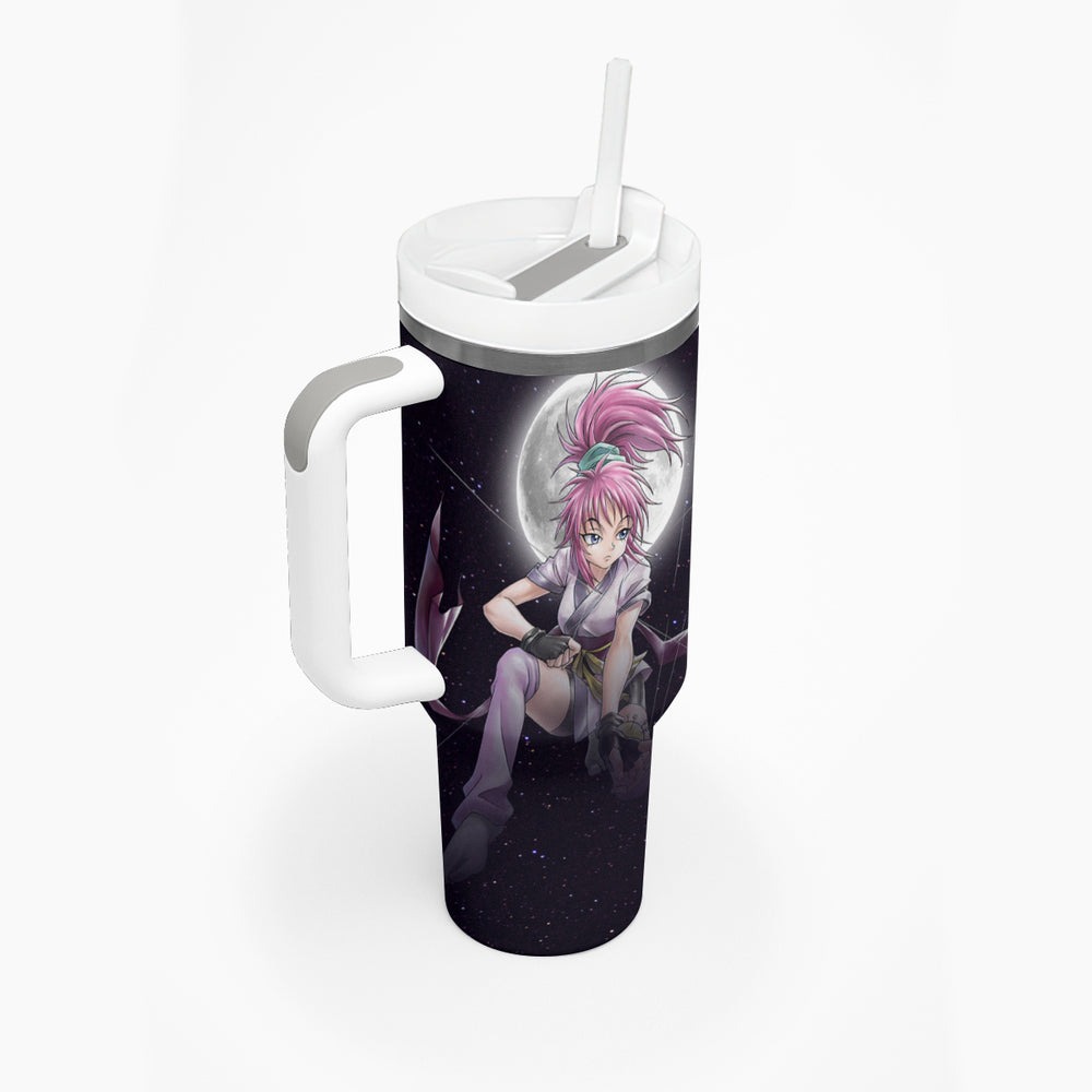 Machi Komacine Tumbler With Handle Phantom Troupe TS04 Machi Komacine Tumbler With Handle Phantom Troupe TS04