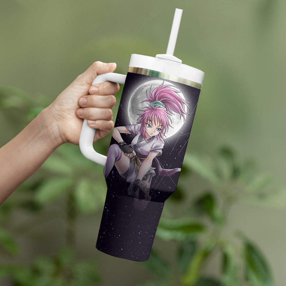 Machi Komacine Tumbler With Handle Phantom Troupe TS04 Machi Komacine Tumbler With Handle Phantom Troupe TS04