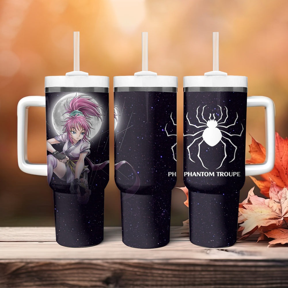 Machi Komacine Tumbler With Handle Phantom Troupe TS04 Machi Komacine Tumbler With Handle Phantom Troupe TS04