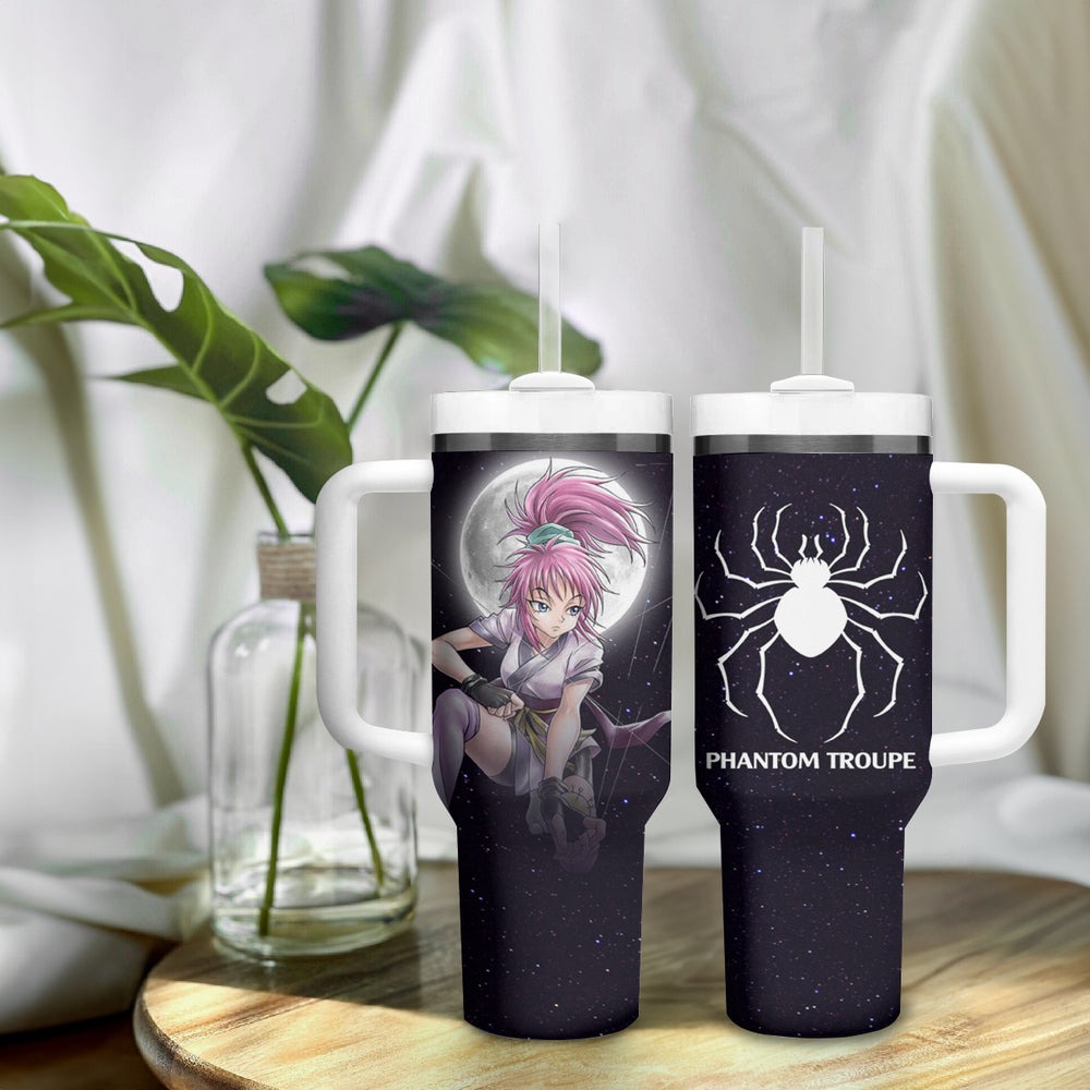 Machi Komacine Tumbler With Handle Phantom Troupe TS04 Machi Komacine Tumbler With Handle Phantom Troupe TS04