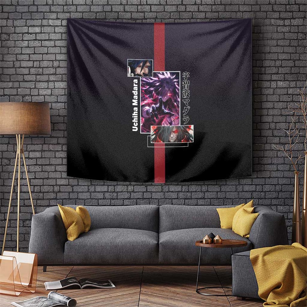 Madara Uchiha - Naruto Tapestry Anime Mix Manga Style TS04 Madara Uchiha - Naruto Tapestry Anime Mix Manga Style TS04