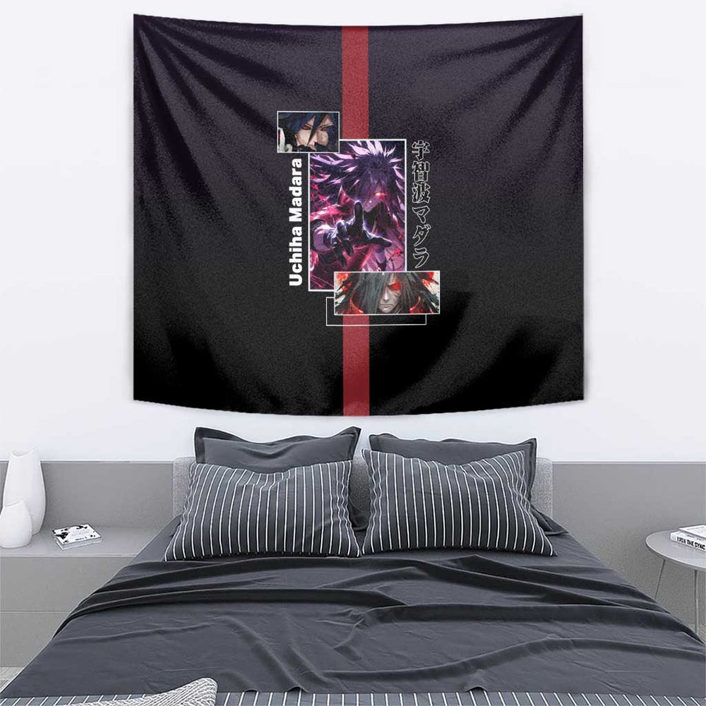 Madara Uchiha - Naruto Tapestry Anime Mix Manga Style TS04 Madara Uchiha - Naruto Tapestry Anime Mix Manga Style TS04