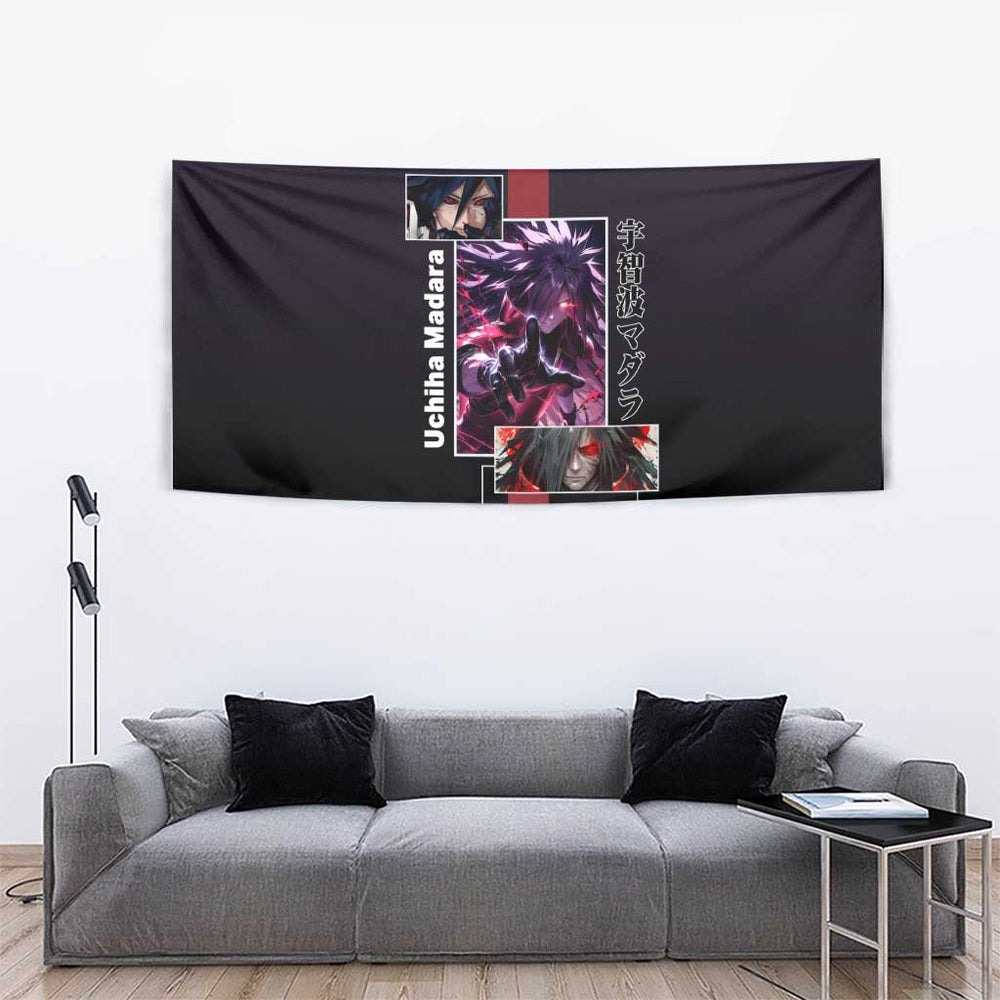 Madara Uchiha - Naruto Tapestry Anime Mix Manga Style TS04 Madara Uchiha - Naruto Tapestry Anime Mix Manga Style TS04