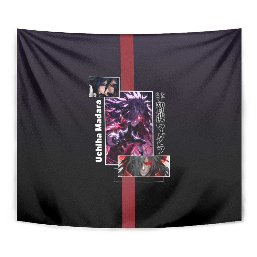 Madara Uchiha - Naruto Tapestry Anime Mix Manga Style TS04 Madara Uchiha - Naruto Tapestry Anime Mix Manga Style TS04