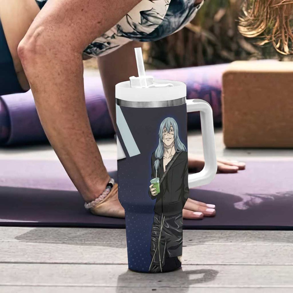 Mahito Tumbler With Handle Stylish Anime Villain Aesthetic TS04 Mahito Tumbler With Handle Stylish Anime Villain Aesthetic TS04