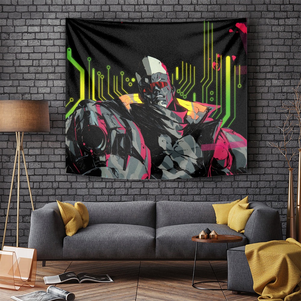 Maine Cyberpunk Tapestry TS04 Maine Cyberpunk Tapestry TS04