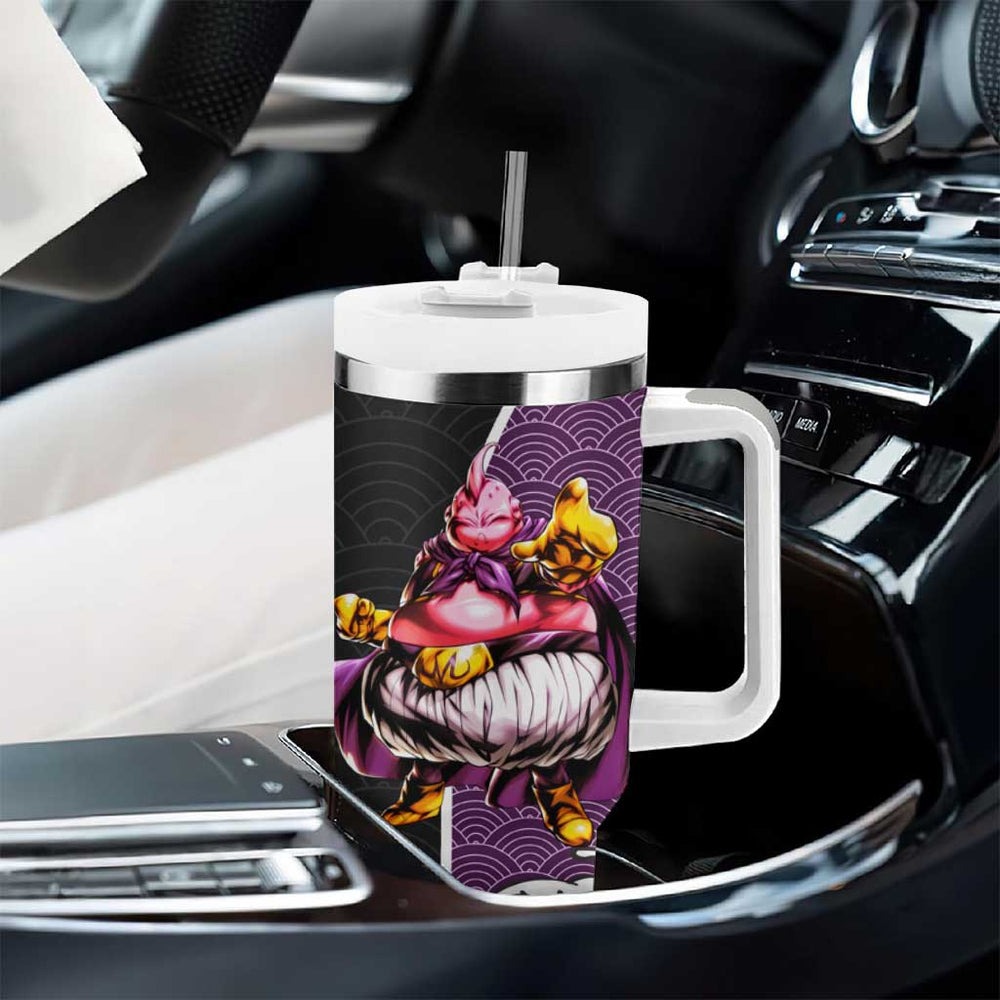 Majin Buu Japanese Kanagawa - Dragon Ball Tumbler With Handle Anime Japan Style TS04 Majin Buu Japanese Kanagawa - Dragon Ball Tumbler With Handle Anime Japan Style TS04