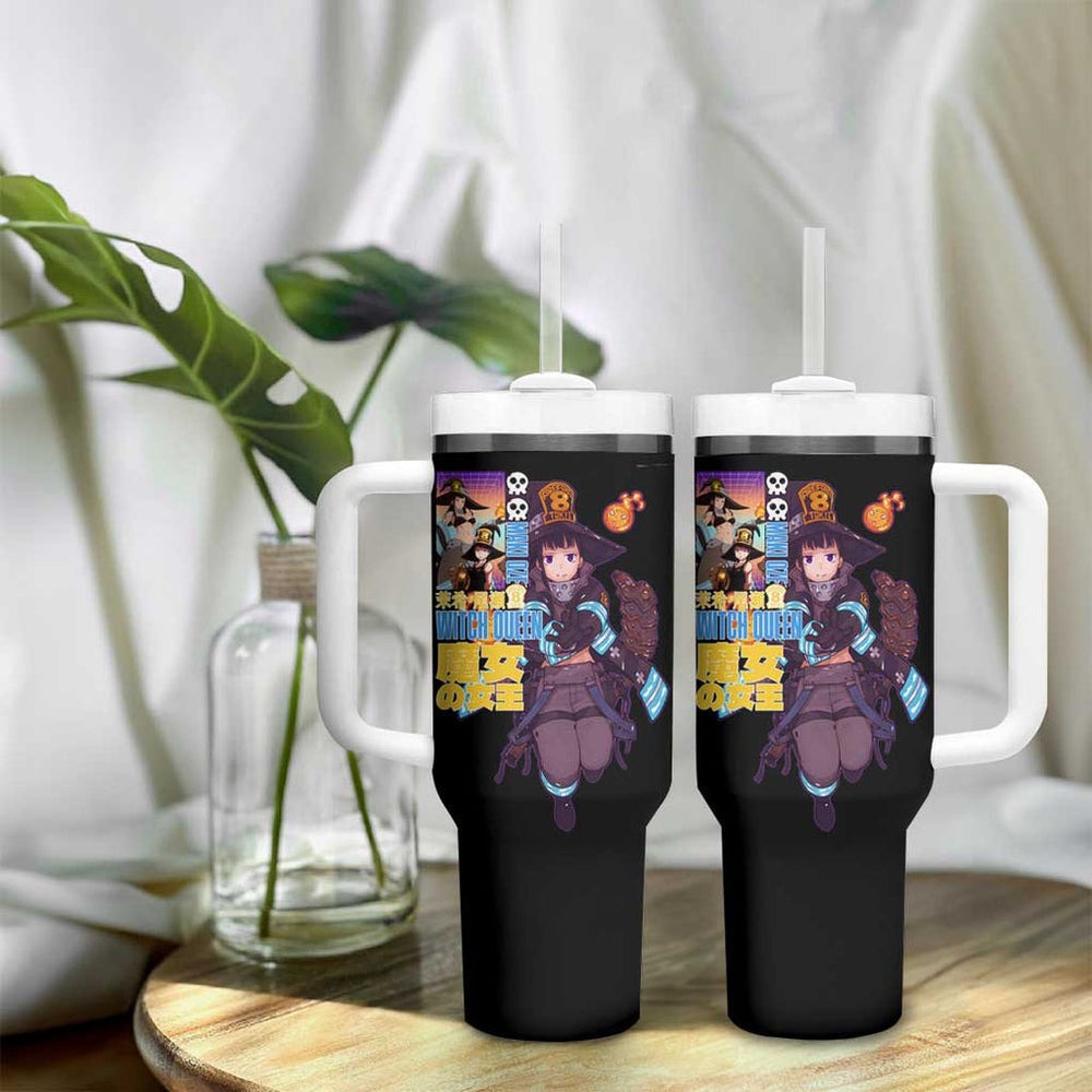 Maki Oze Fire Force Tumbler With Handle Japan Anime Style TS04 Maki Oze Fire Force Tumbler With Handle Japan Anime Style TS04