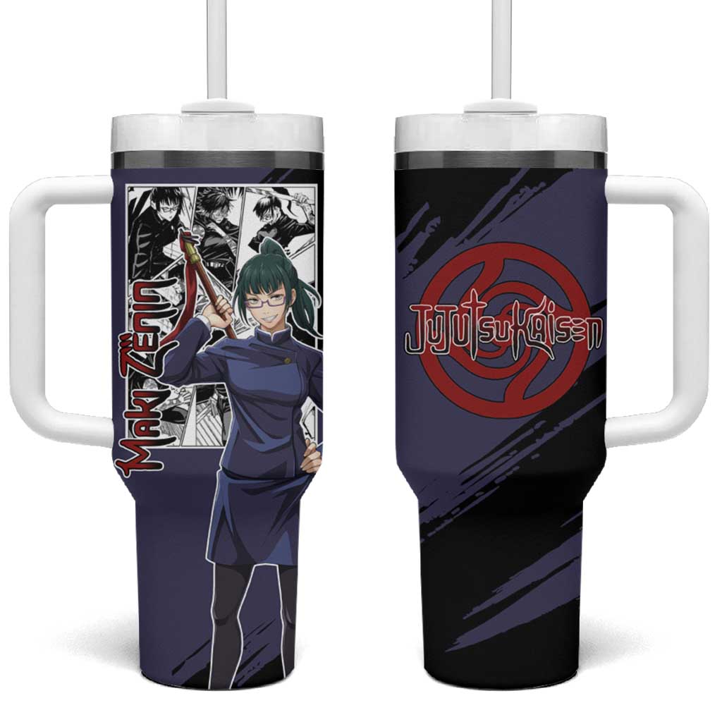 Maki Zenin - Jujusu Kaisen Tumbler With Handle Anime Mix Manga Style TS04