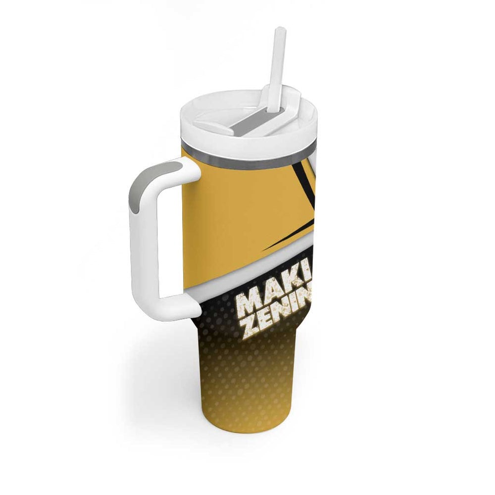 Maki Zenin Tumbler With Handle Jujutsu Kaisen Streetwear Style TS04 Maki Zenin Tumbler With Handle Jujutsu Kaisen Streetwear Style TS04
