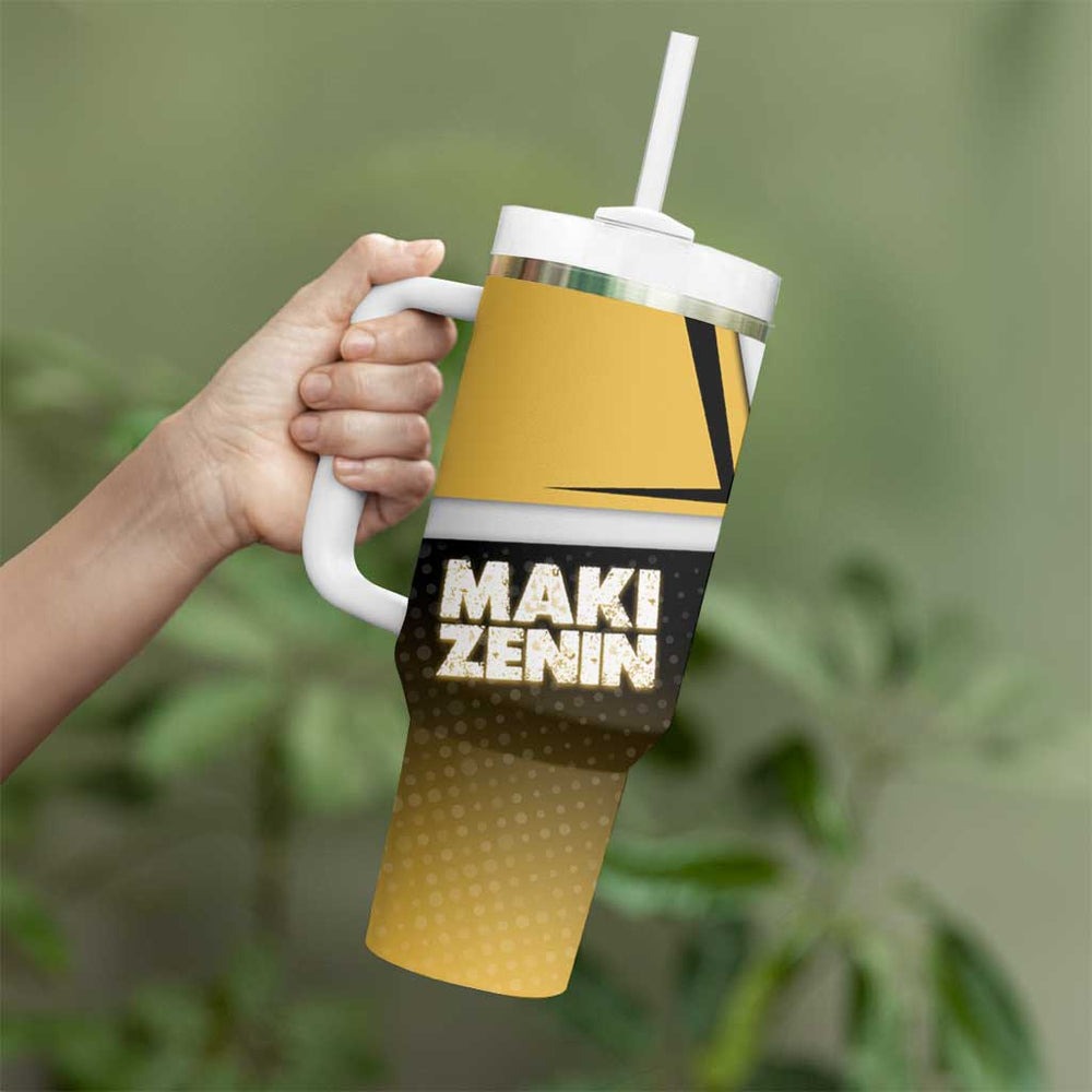 Maki Zenin Tumbler With Handle Jujutsu Kaisen Streetwear Style TS04 Maki Zenin Tumbler With Handle Jujutsu Kaisen Streetwear Style TS04