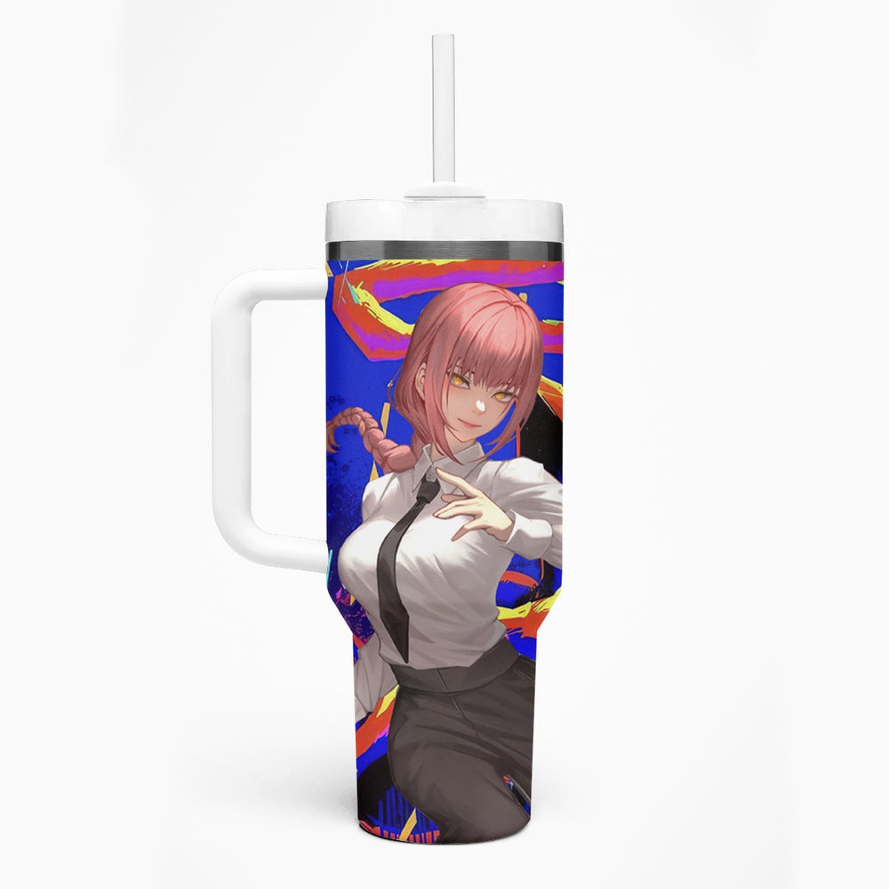 Makima Tumbler With Handle Chainsaw Man TS04 Makima Tumbler With Handle Chainsaw Man TS04