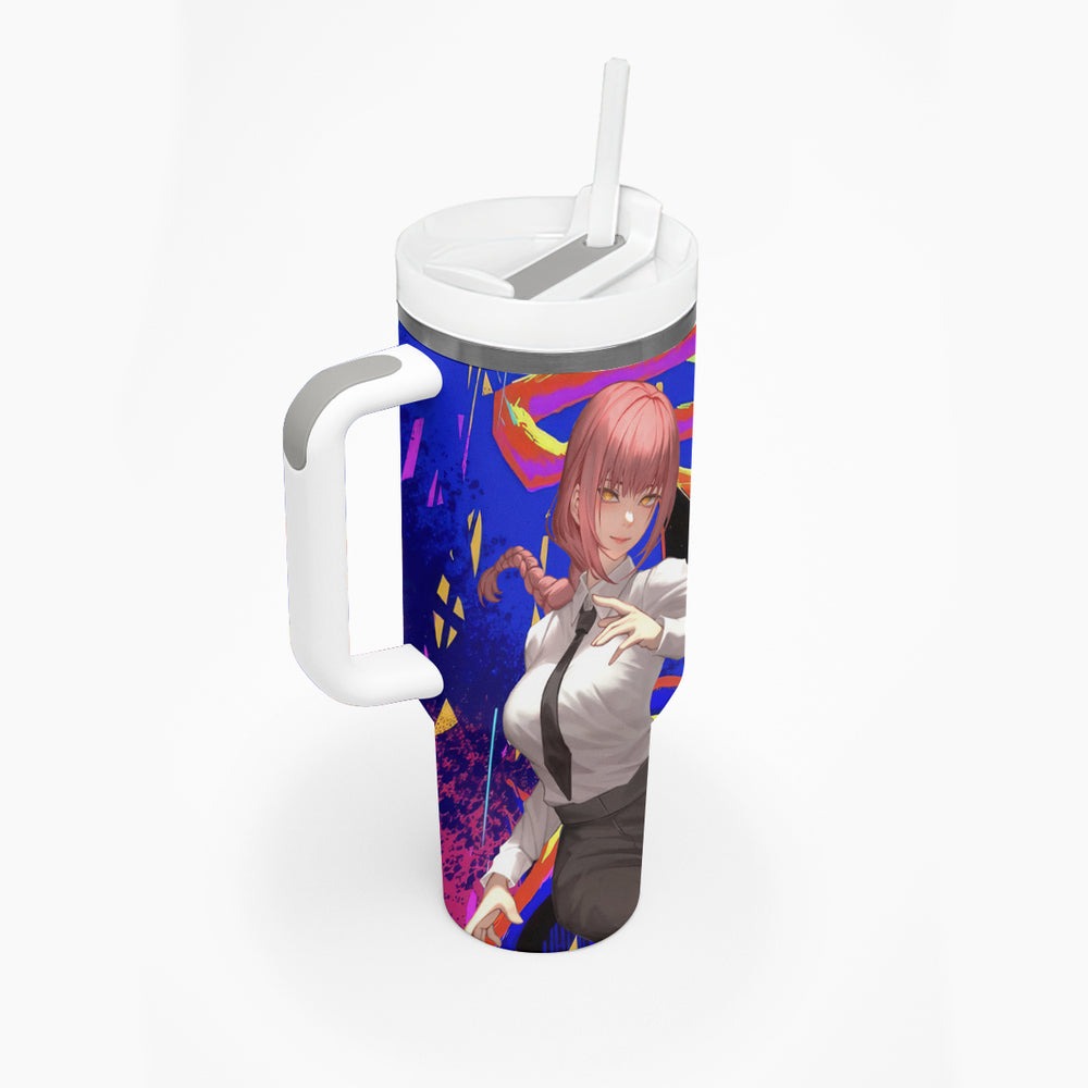 Makima Tumbler With Handle Chainsaw Man TS04 Makima Tumbler With Handle Chainsaw Man TS04