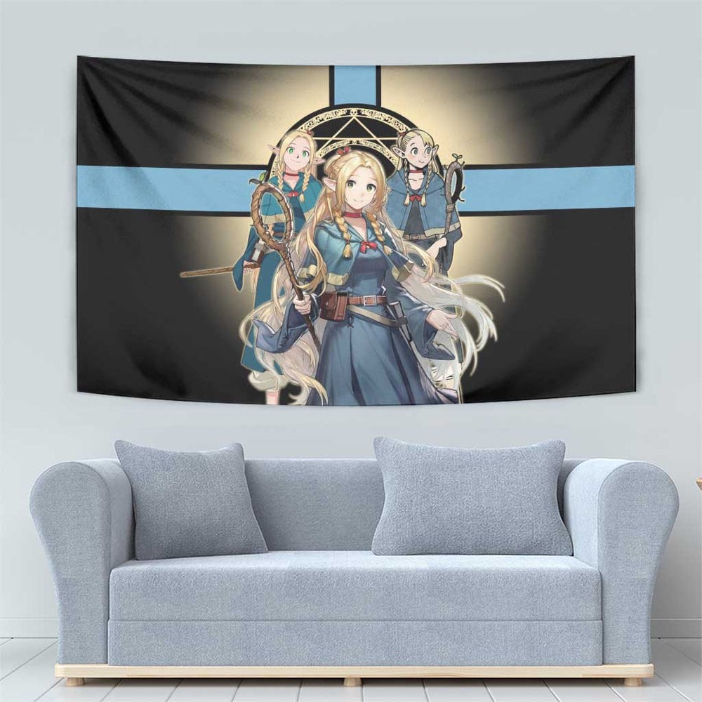 Marcille Donato Elf Mage Tumbler With Handle Fantasy Anime Illustration Style TS04 Marcille Donato Elf Mage Tumbler With Handle Fantasy Anime Illustration Style TS04