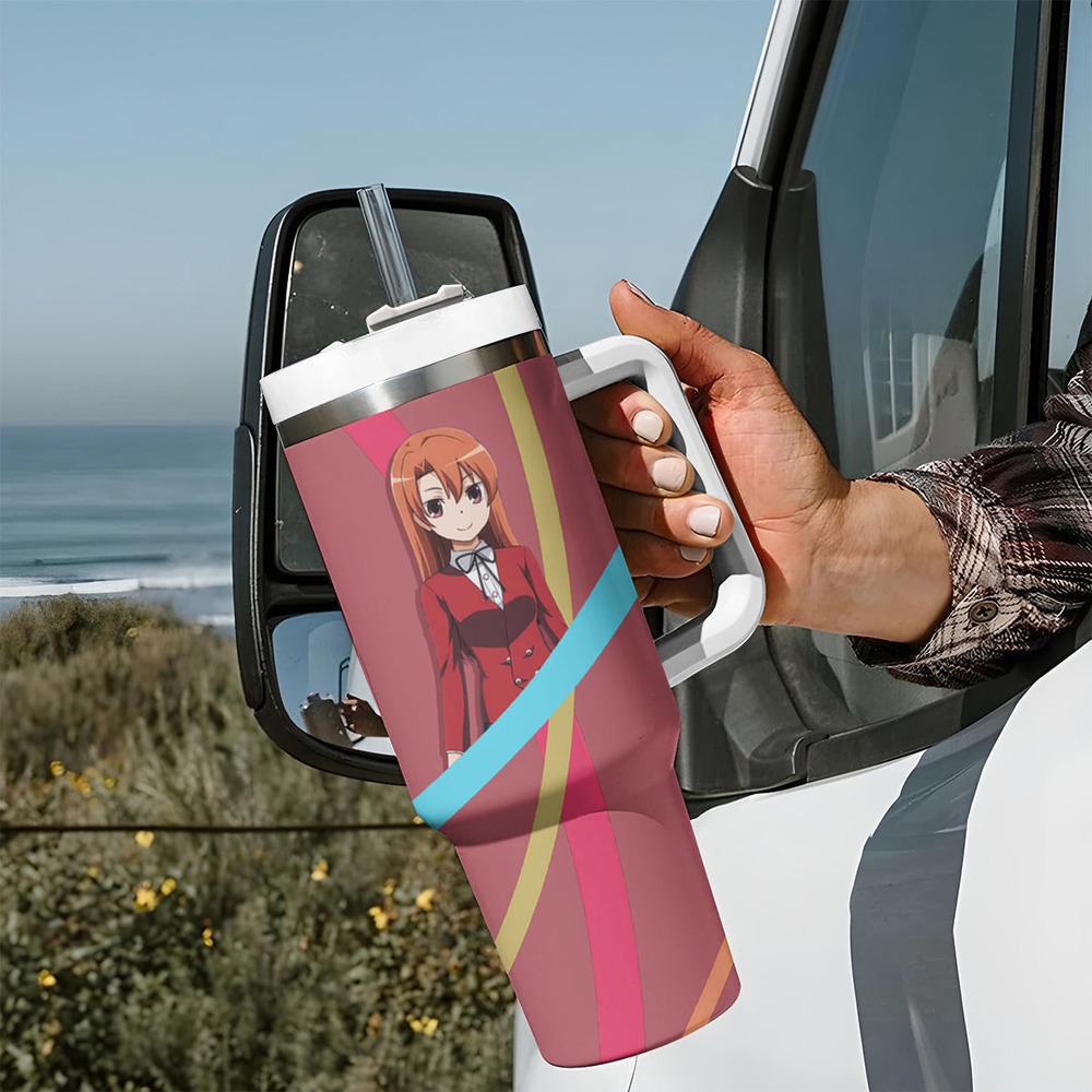 Maya Kihara Tumbler With Handle Toradora TS04