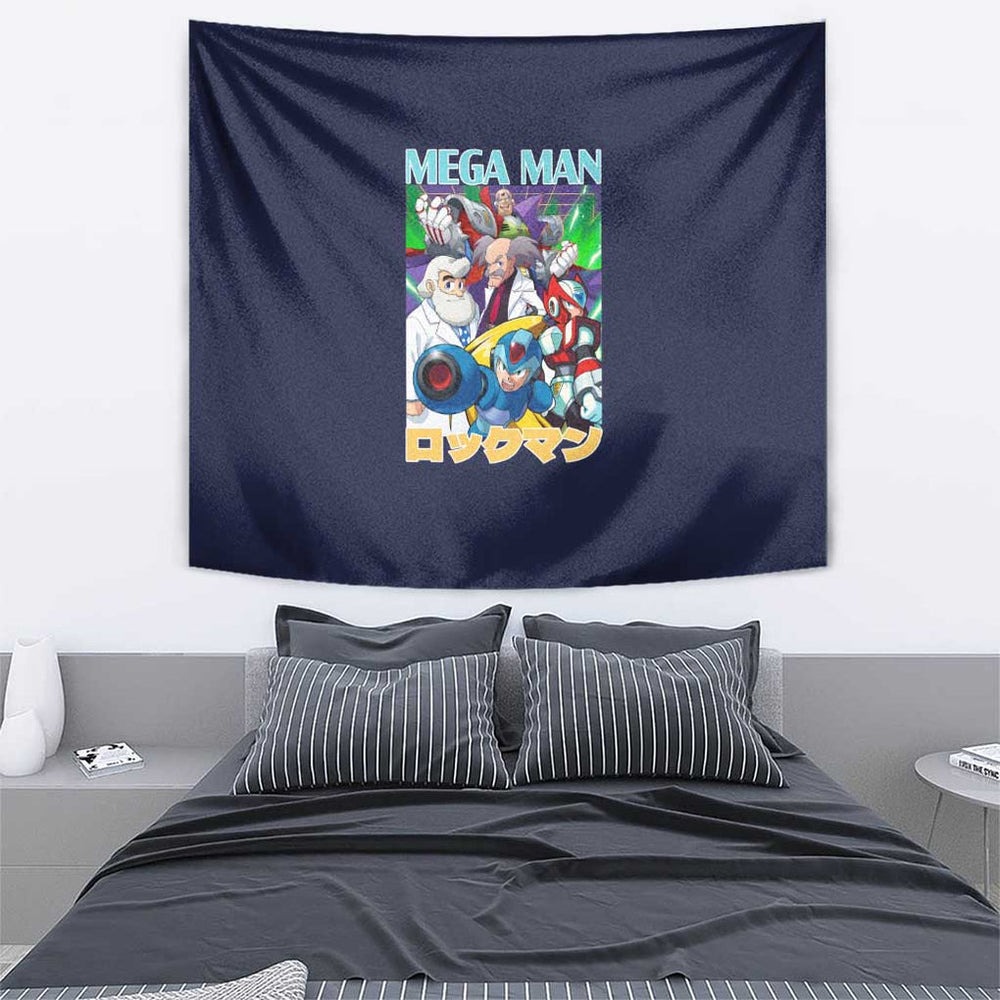Mega Man Tapestry Anime Style TS04 Mega Man Tapestry Anime Style TS04
