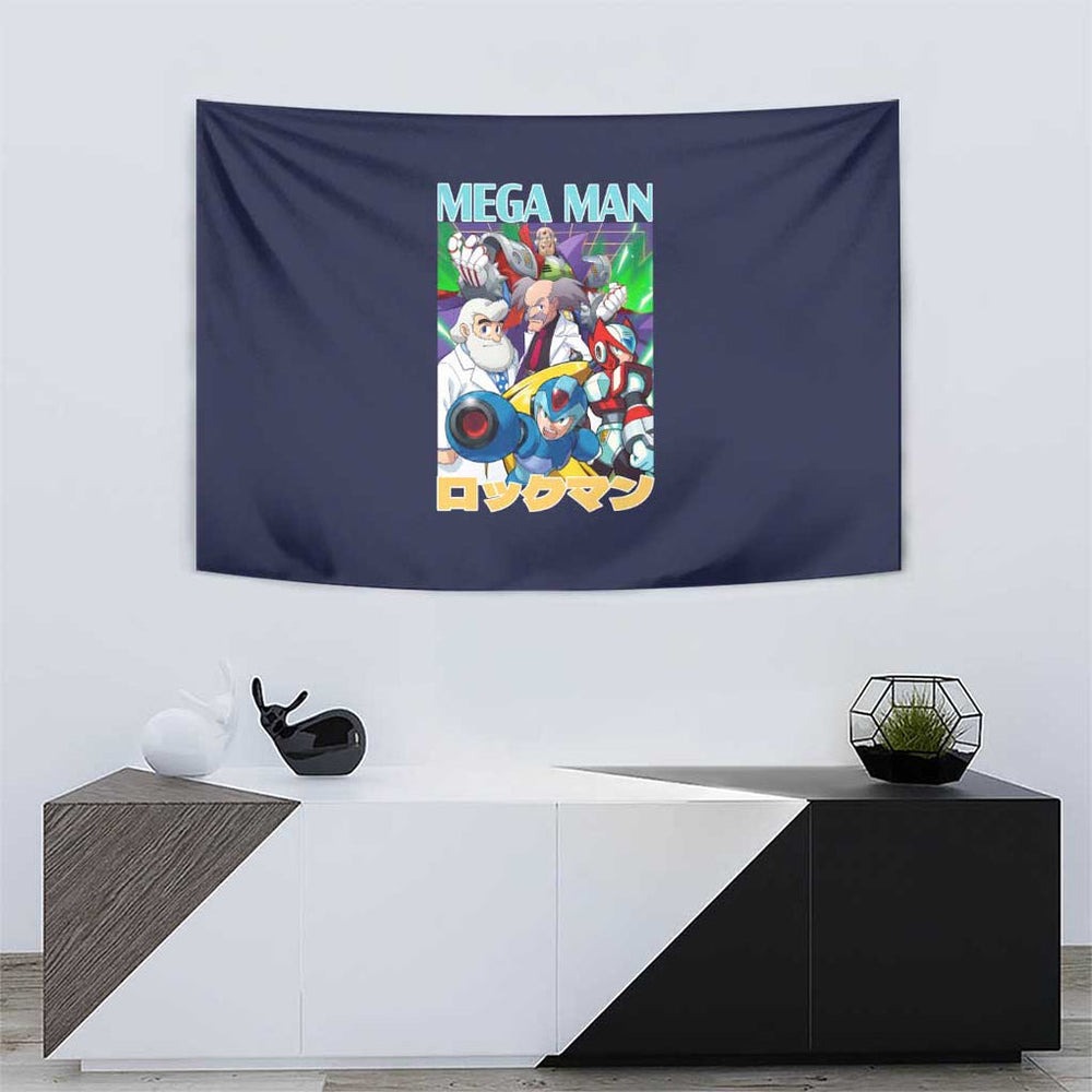 Mega Man Tapestry Anime Style TS04 Mega Man Tapestry Anime Style TS04