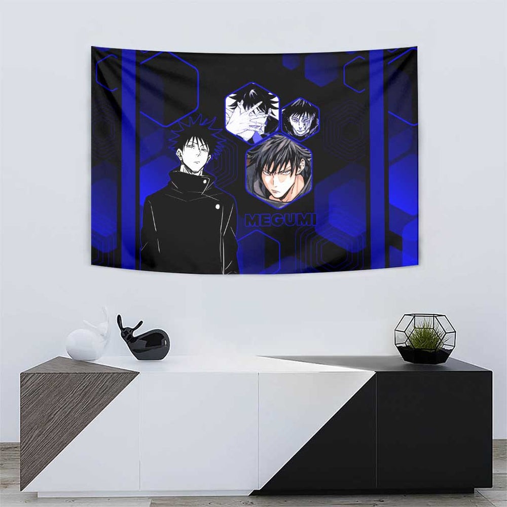 Megumi Fushiguro - Jujutsu Kaisen Tumbler With Handle Anime Mix Manga Style TS04 Megumi Fushiguro - Jujutsu Kaisen Tumbler With Handle Anime Mix Manga Style TS04