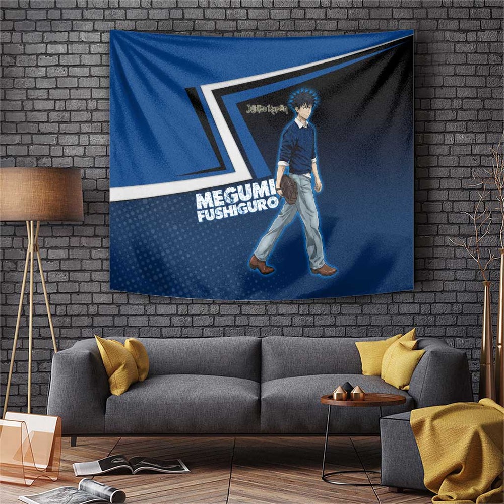 Megumi Fushiguro Tapestry Anime Pop Art Style TS04 Megumi Fushiguro Tapestry Anime Pop Art Style TS04