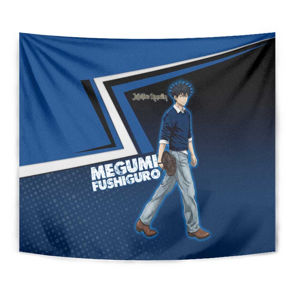 Megumi Fushiguro Tapestry Anime Pop Art Style TS04 Megumi Fushiguro Tapestry Anime Pop Art Style TS04