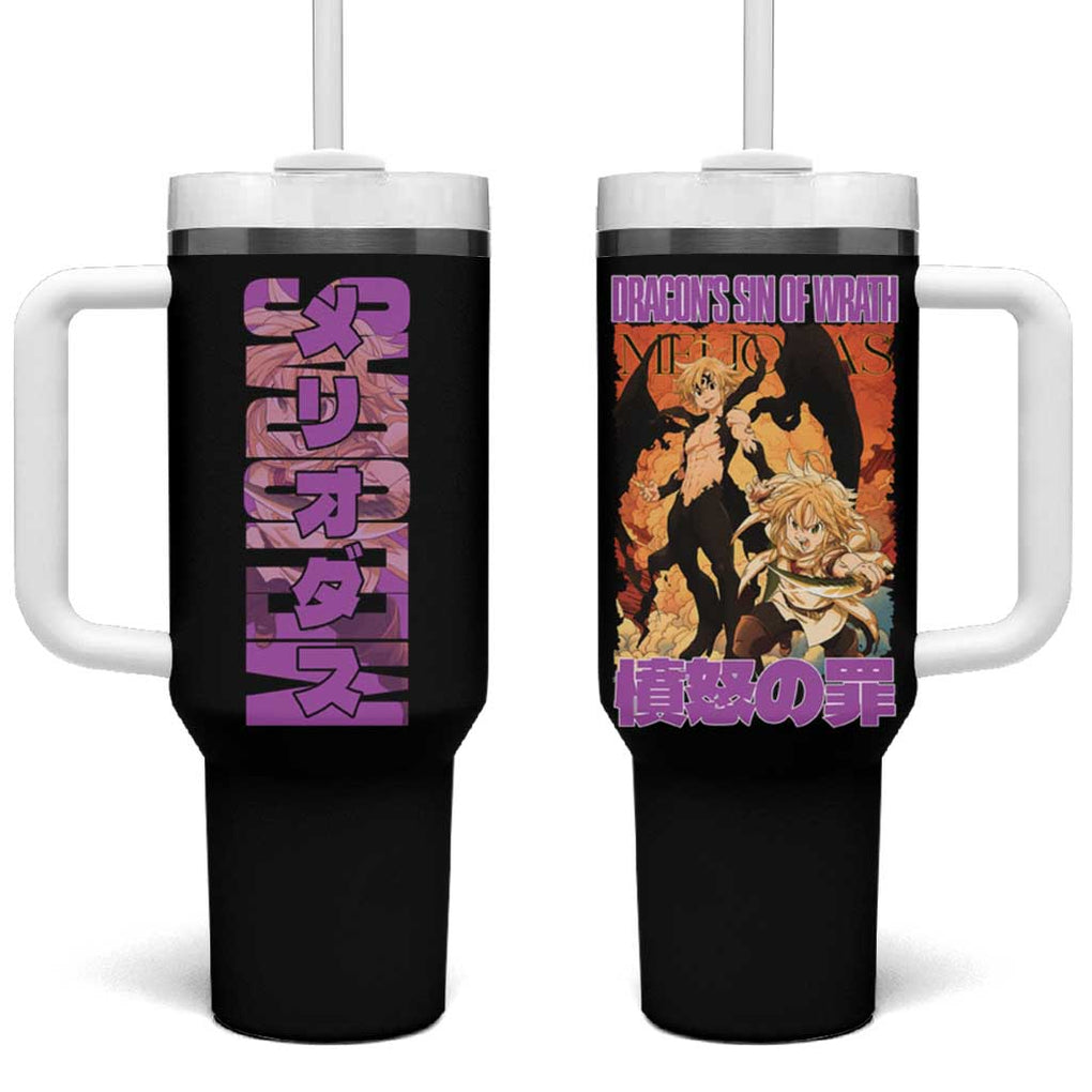 Meliodas Seven Deadly Sins Tumbler With Handle Anime Style TS04