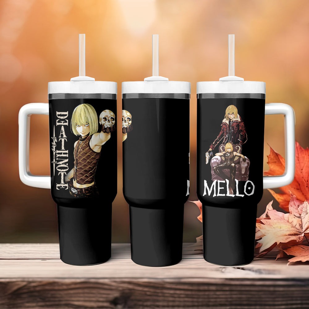 Mello - Death Note Tumbler With Handle Anime Style TS04 Mello - Death Note Tumbler With Handle Anime Style TS04