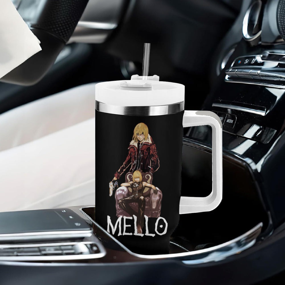 Mello - Death Note Tumbler With Handle Anime Style TS04 Mello - Death Note Tumbler With Handle Anime Style TS04