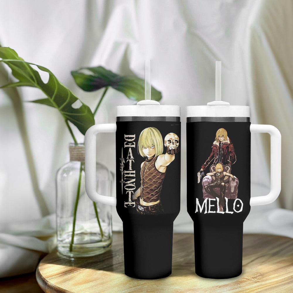 Mello - Death Note Tumbler With Handle Anime Style TS04 Mello - Death Note Tumbler With Handle Anime Style TS04