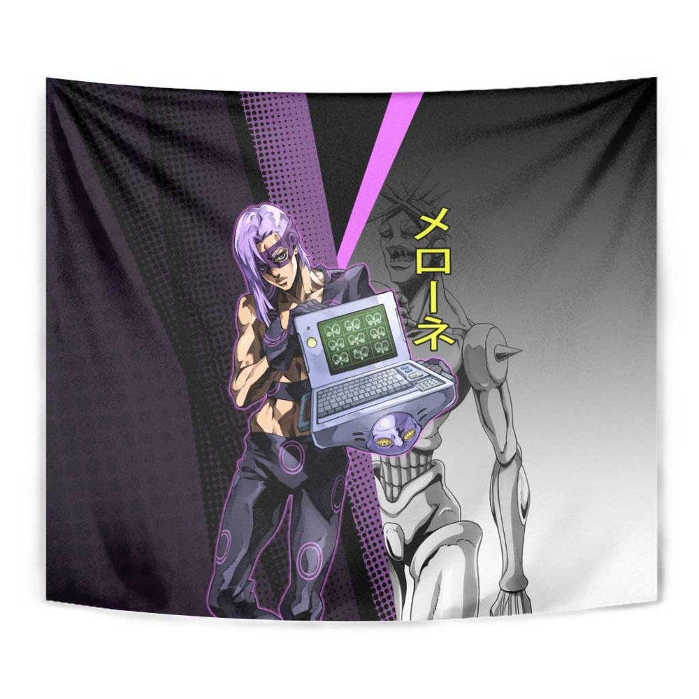Melone JoJos Bizarre Adventure Tumbler With Handle with Laptop-Featured Stand Display TS04 Melone JoJos Bizarre Adventure Tumbler With Handle with Laptop-Featured Stand Display TS04