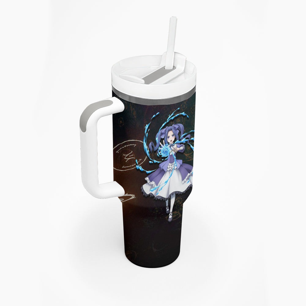 Melty Q Melromarc Rising Of The Shield Hero Tumbler With Handle Anime Style TS04 Melty Q Melromarc Rising Of The Shield Hero Tumbler With Handle Anime Style TS04