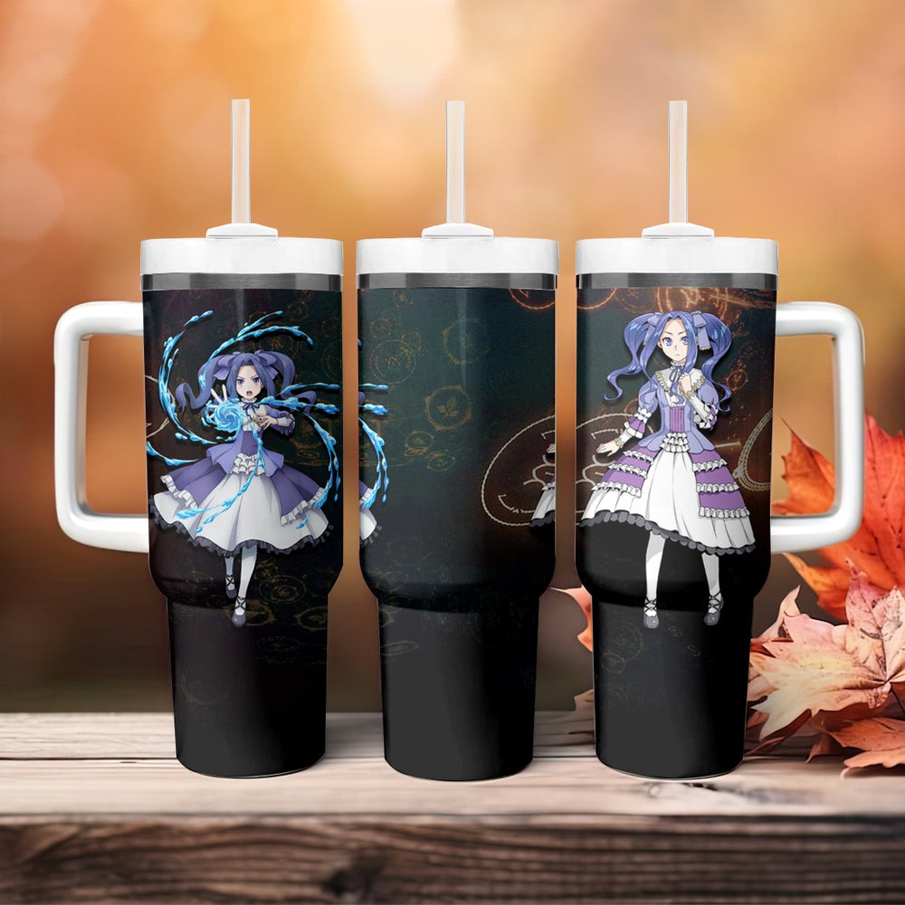 Melty Q Melromarc Rising Of The Shield Hero Tumbler With Handle Anime Style TS04 Melty Q Melromarc Rising Of The Shield Hero Tumbler With Handle Anime Style TS04