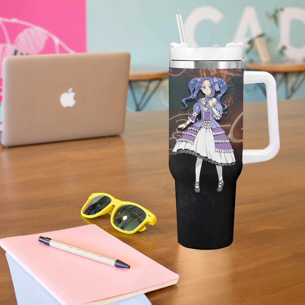 Melty Q Melromarc Rising Of The Shield Hero Tumbler With Handle Anime Style TS04 Melty Q Melromarc Rising Of The Shield Hero Tumbler With Handle Anime Style TS04