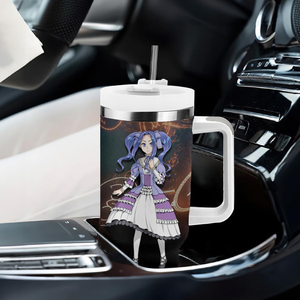 Melty Q Melromarc Rising Of The Shield Hero Tumbler With Handle Anime Style TS04 Melty Q Melromarc Rising Of The Shield Hero Tumbler With Handle Anime Style TS04