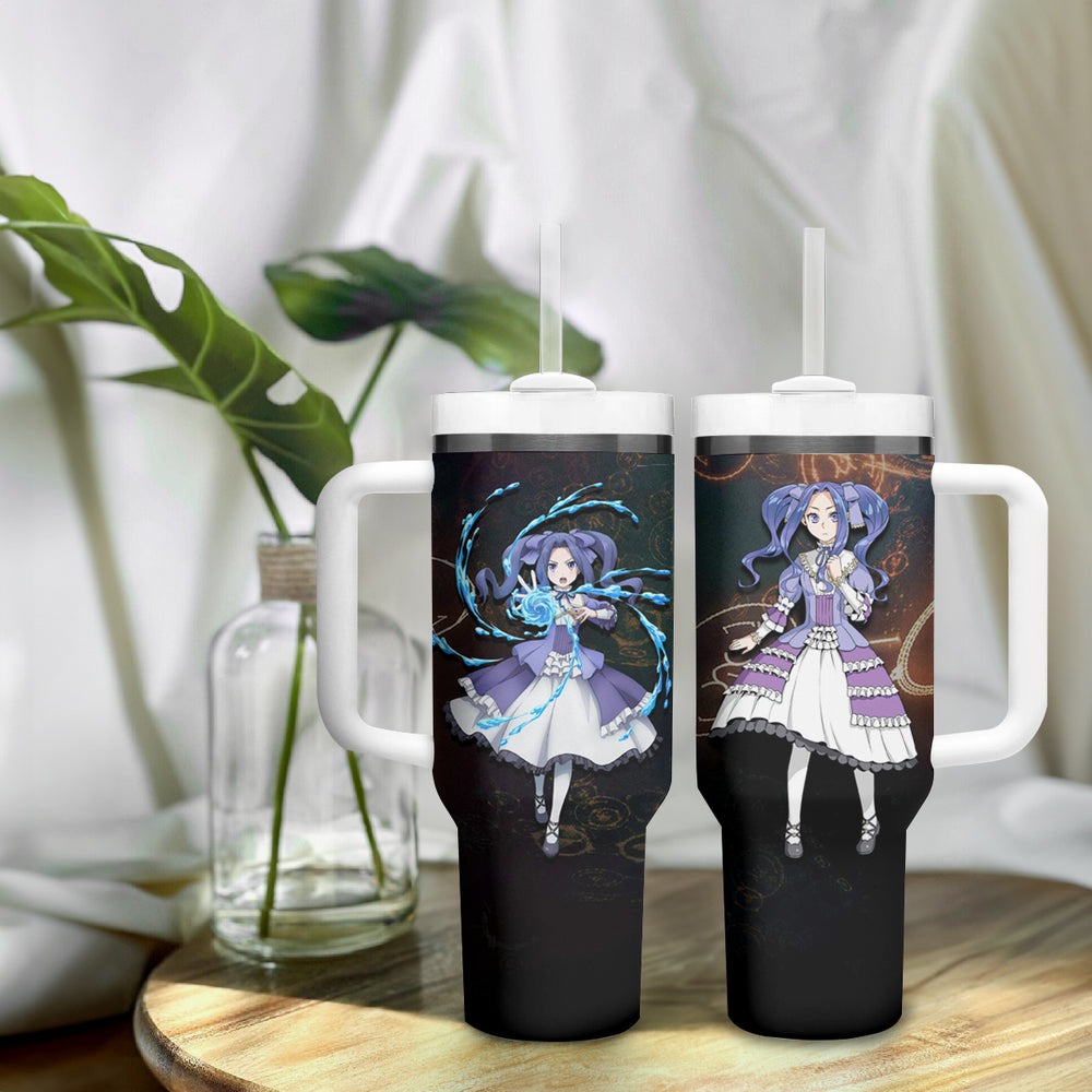 Melty Q Melromarc Rising Of The Shield Hero Tumbler With Handle Anime Style TS04 Melty Q Melromarc Rising Of The Shield Hero Tumbler With Handle Anime Style TS04