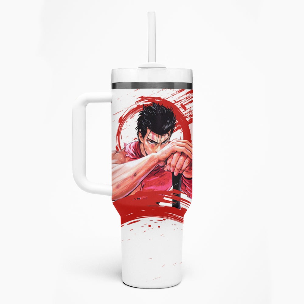 Metal Bat Tumbler With Handle One Punch Man TS04 Metal Bat Tumbler With Handle One Punch Man TS04