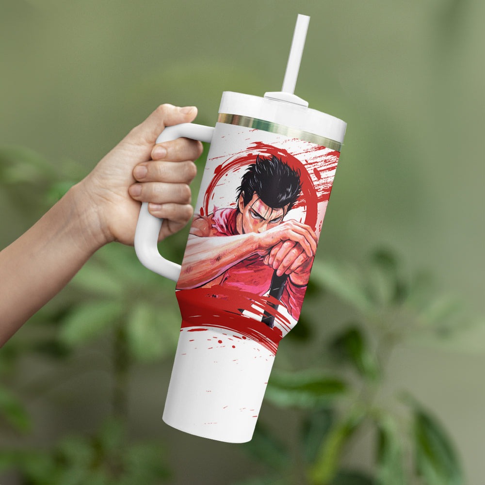 Metal Bat Tumbler With Handle One Punch Man TS04 Metal Bat Tumbler With Handle One Punch Man TS04