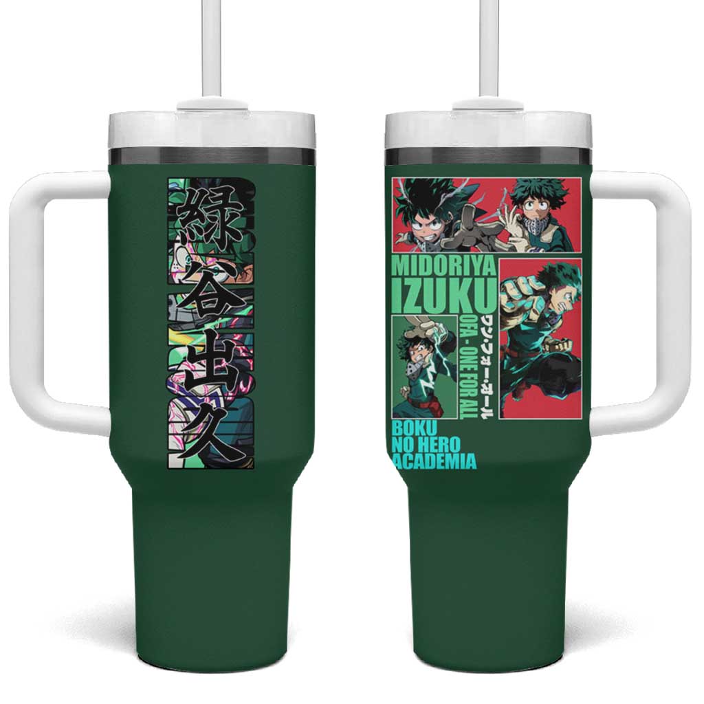 Midoriya Izuku My Hero Academia Tumbler With Handle Anime Style TS04